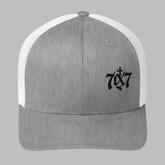 70x7 Forgiveness Trucker Hat – Matthew 18:22 Snapback - R. J. Cole